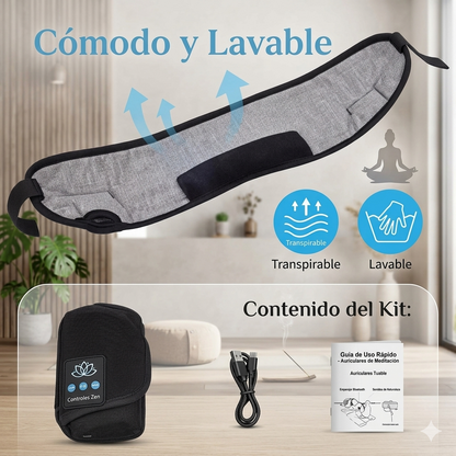 ZENBAND| Mascara con sonido para meditacion