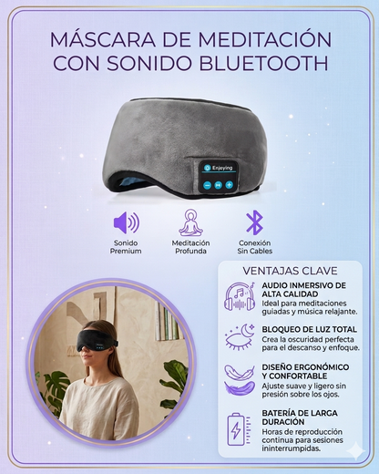 ZENBAND| Mascara con sonido para meditacion